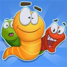 Caza de gusanos - zona Io del juego de serpientes