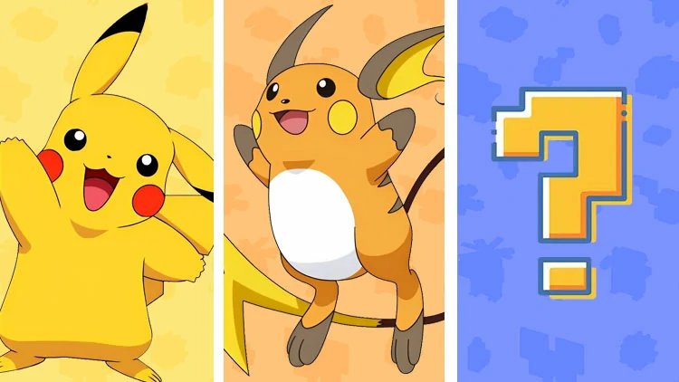 ¿Qué tipo de Pokémon son Pikachu y Raichu?