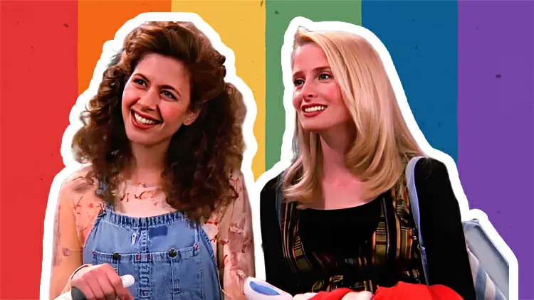 Susan y Carol en Friends