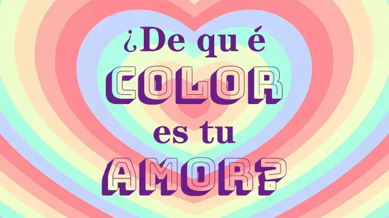 Test: ¿De qué color es tu amor?