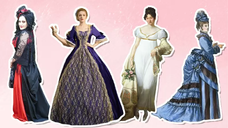 Test: ¿En qué traje de época clásica europea encajas?(Para chicas)