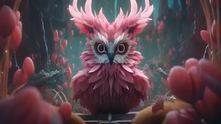 Deberías dibujar una criatura caprichosa