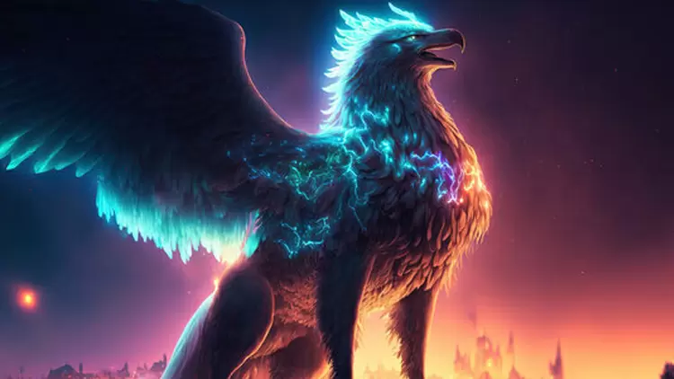 Noble y majestuoso: te pareces mucho a un grifo.