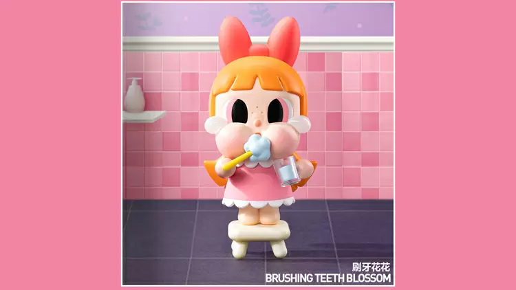 Crybaby X Powerful Girls - Brushing Teeth Blossom