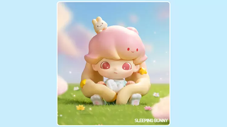 Dimoo Animal Kingdom Series - Sleeping Bunny