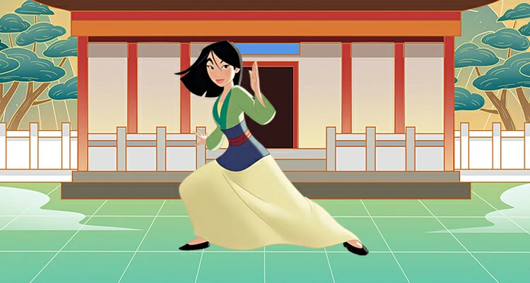 Usted es más parecido a Mulán