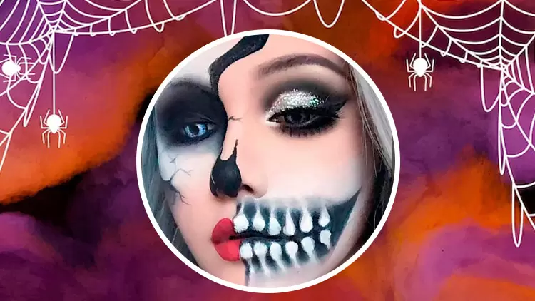 Esqueleto espeluznante