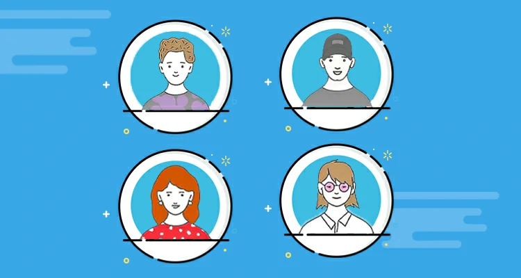 Personas enérgicas e interesantes.