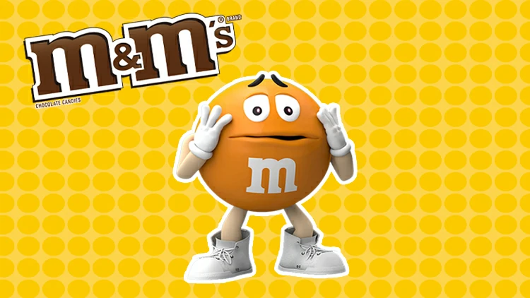 M&M's de chocolate con leche