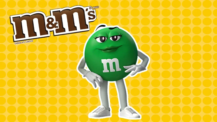 M&M's de chocolate y menta