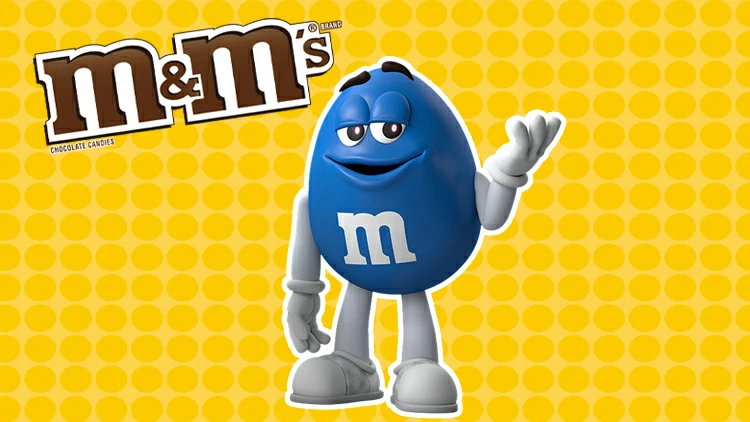 M&M's de chocolate blanco
