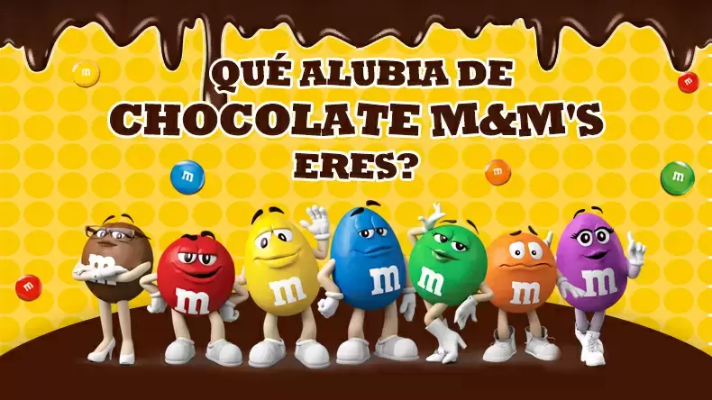 Test: ¿Qué alubia de chocolate M&M's eres?
