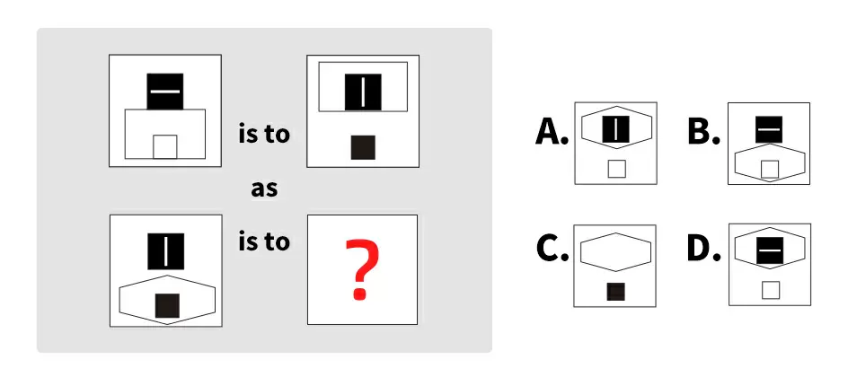 Seleccionar el patrón que falta