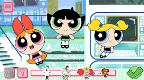 Máquina de graffiti para niñas Powerpuff
